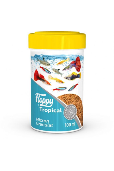 FLP016-FLOPPY TROPICAL MICRON GRANULAT 100ML FLP016-FLOPPY TROPICAL MICRON GRANULAT 100ML